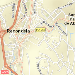 Redondela Street Map