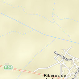 Riberos de la Cueza Street Map