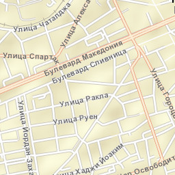 Obshtina Kyustendil Street Map
