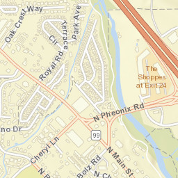 240 Fern Valley Road, Phoenix, OR 97535 Street Map