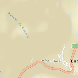 Encinedo Street Map