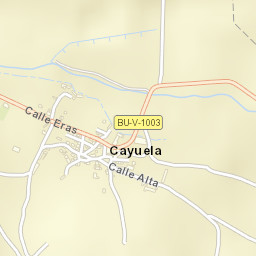 Cayuela Street Map