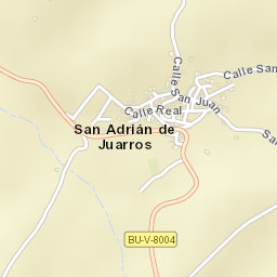 San Adrián de Juarros Street Map