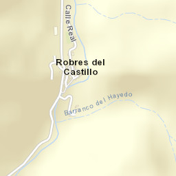 Robres del Castillo Street Map