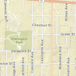 602-614 South Pierpont Avenue, Rockford Street Map