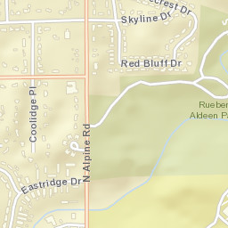 4625 Red Bluff Dr Rockford IL 61107 Street Map