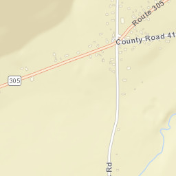 Black Creek New York Street Map