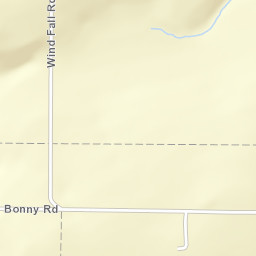 Bonny Hill New York Street Map