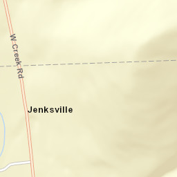 Jenksville New York Street Map