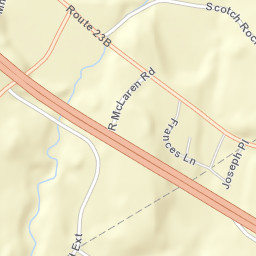 South Cairo New York Street Map