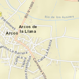 Arcos Street Map