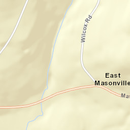 East Masonville New York Street Map