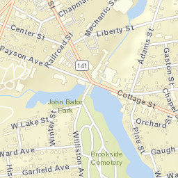 Easthampton Street Map