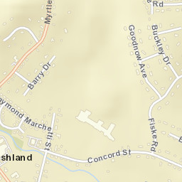 Ashland Street Map