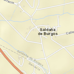 Sarracín Street Map