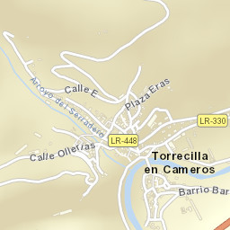 Torrecilla en Cameros Street Map