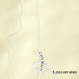 Loscorrales Street Map
