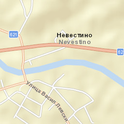 Nevestino Street Map