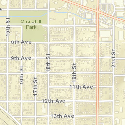 2001-2099 10th Ave Rockford IL Street Map