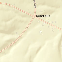 Centralia New York Street Map