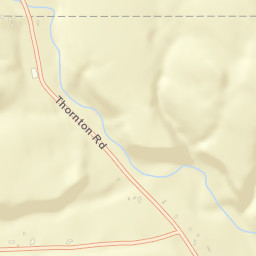 Bates New York Street Map