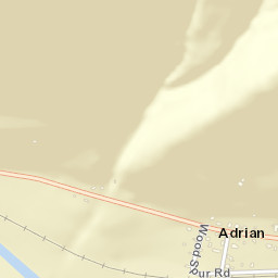 Adrian New York Street Map