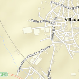 Villada Street Map
