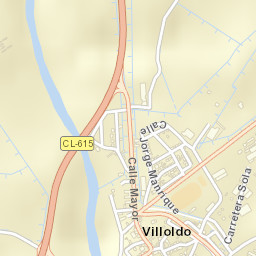 Villoldo Street Map