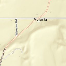 Volusia New York Street Map
