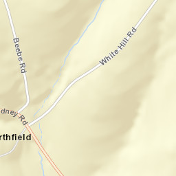 Northfield New York Street Map
