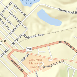 Oakdale New York Street Map