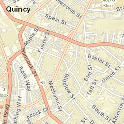 Quincy Street Map