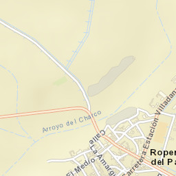 Roperuelos del Páramo Street Map