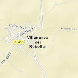 Villanueva del Rebollar Street Map