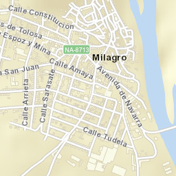 Milagro Street Map