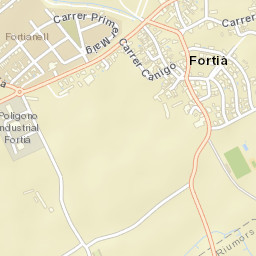 Fortià Street Map