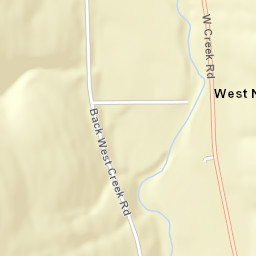 West Newark New York Street Map
