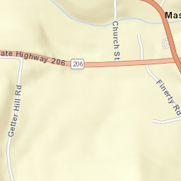 Masonville New York Street Map