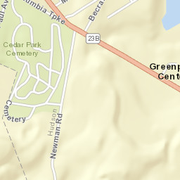 Greenport Center New York Street Map