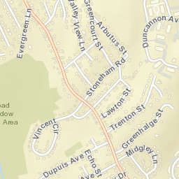 Sunderland Street Map