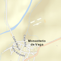 Monasterio de Vega Street Map