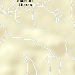 Sales de Llierca Street Map