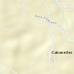 Cabanelles Street Map