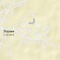 Lojane Street Map