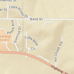 US-75 Winnebago NE 68071 America Street Map