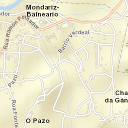 Mondariz-Balneario Street Map