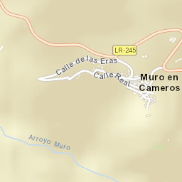 Muro en Cameros Street Map