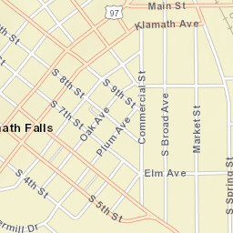 1300-1320 Main Street, Klamath Falls, OR Street Map