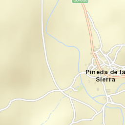 Pineda de la Sierra Street Map