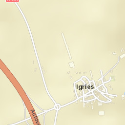 Igriés Street Map